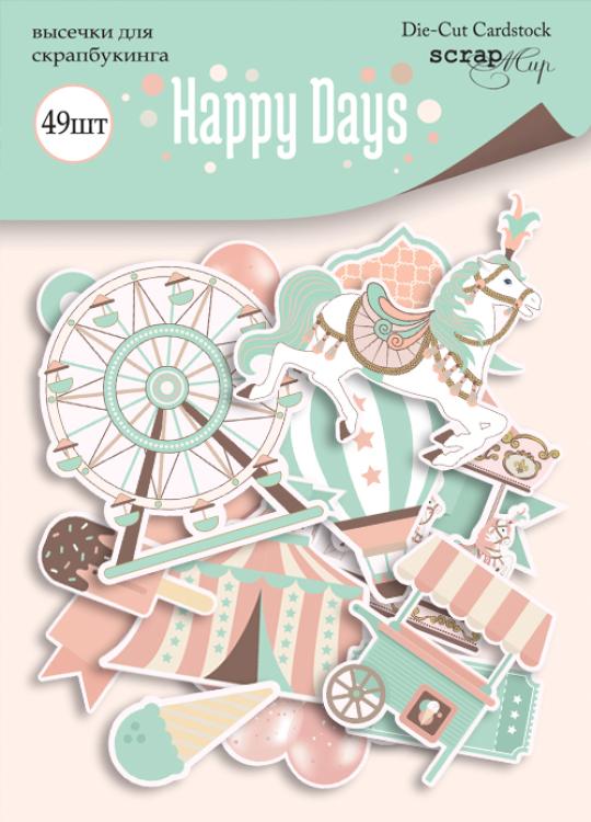 ScrapMir 8x8 Paper SET Happy Days