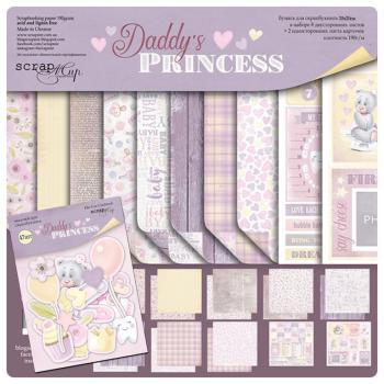 ScrapMir 8x8 Paper SET Daddy´s Princess