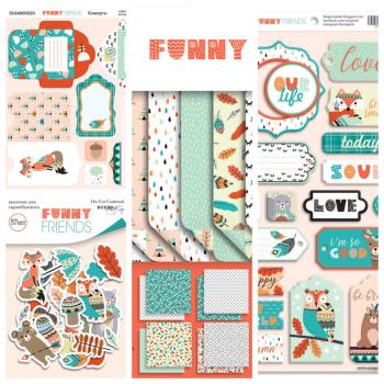 ScrapMir Scrapbooking Kit Funny Friends