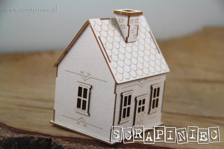 Scrapiniec Chipboard 3D Tiny Family House #5535