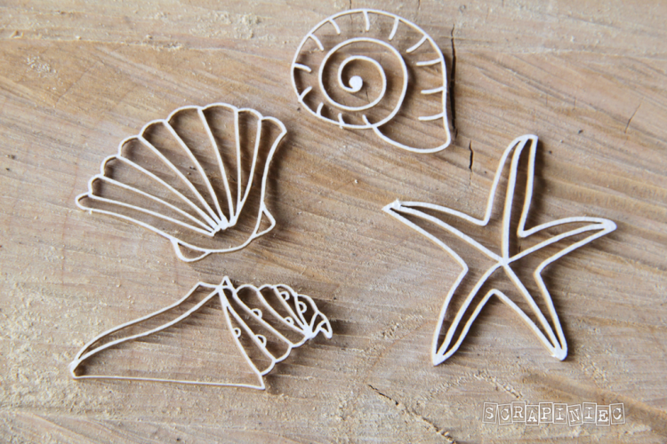 Scrapiniec Chipboard Shells #3720