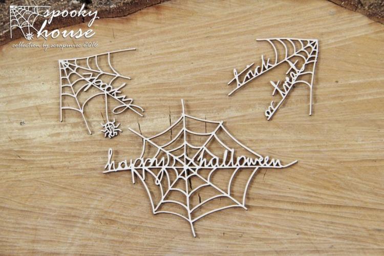 Scrapiniec Chipboard Spooky House Web Scripts #4335