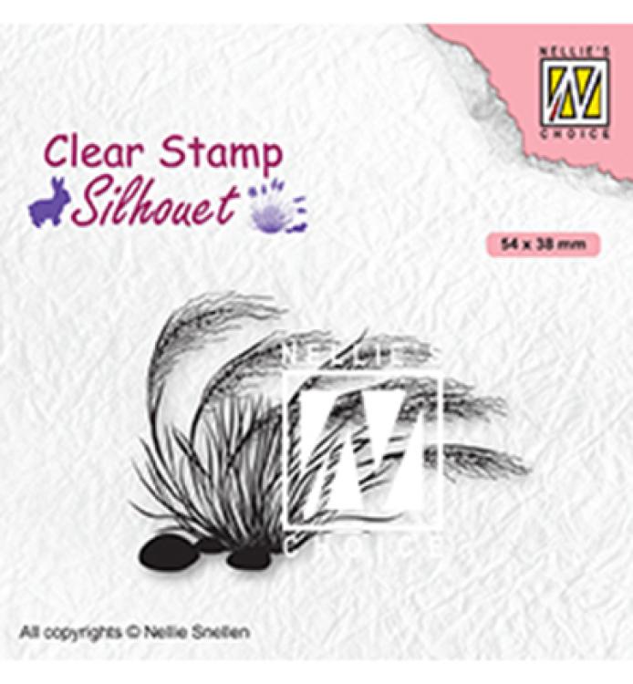 Silhouette Clear Stamp Blooming Grass (CSIL084)