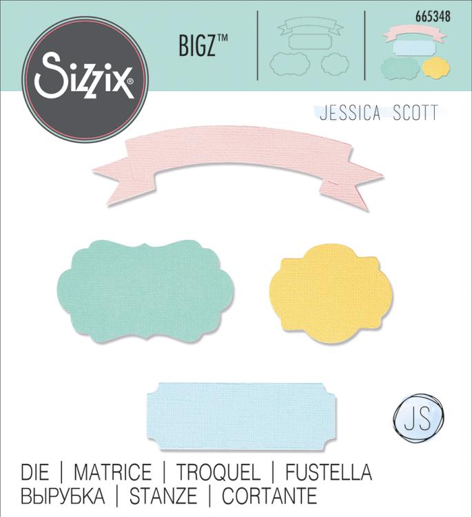 Sizzix BigZ Die Banners & Labels #665348