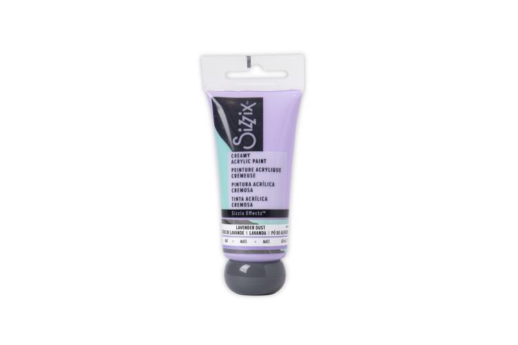 Sizzix Effectz Creamy Matte Acrylfarbe Lavender Dust 60ml