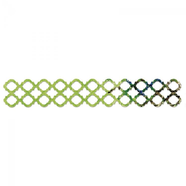 Sizzlits Decorative Strip Label Trellis #658787