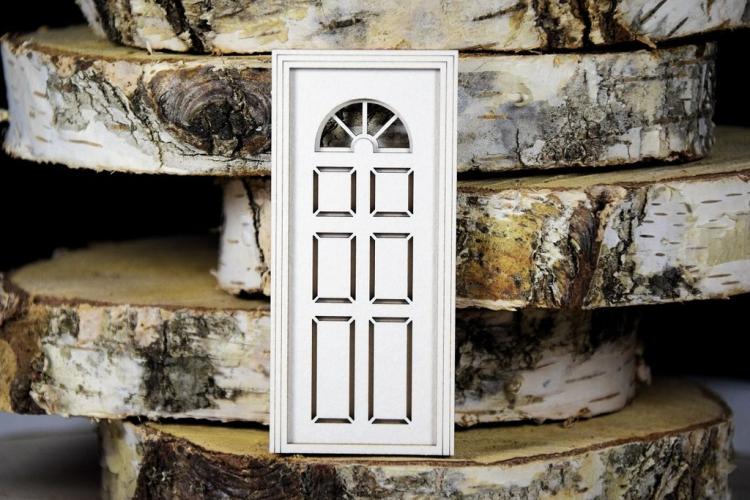 SnipArt Chipboard Layered Door #24657