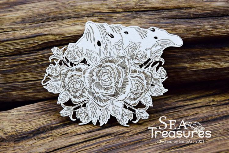 SnipArt Chipboard Seashell #24976