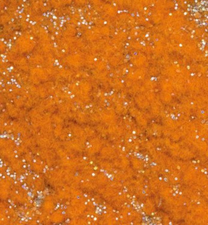 Sparkling Flock Powder Orange