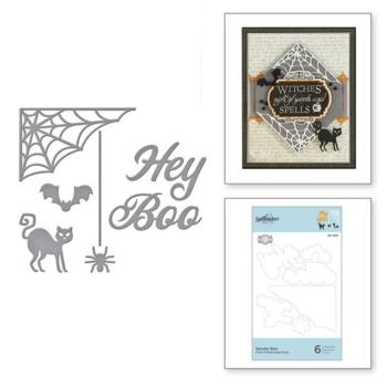 Spellbinders Spooky Boo Etched Dies