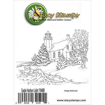 Stacy Stamps Cling Stamp Eagle Harbor Light