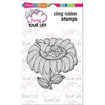 Stampendous Cling Stamp  Whisper Sunflower #PLCW04