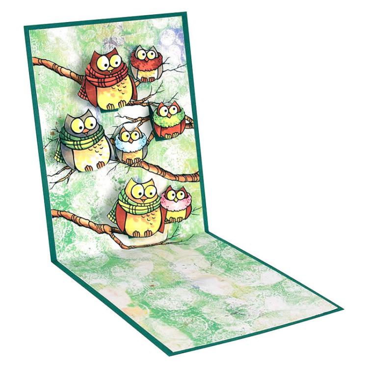 Stampendous Set Owl Be Home