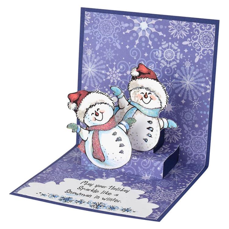 Stampendous Set Smiling Snowman