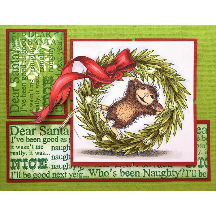 Stampendous Stempel Santa Words