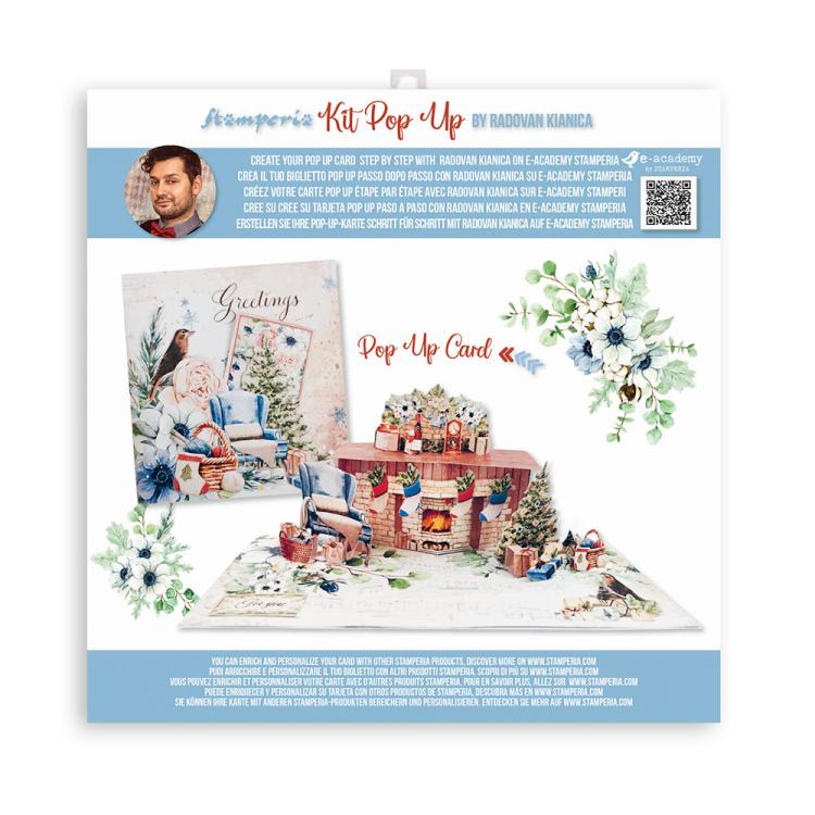 Stamperia 3D Paper Kit Cozy Winter SBPOP15