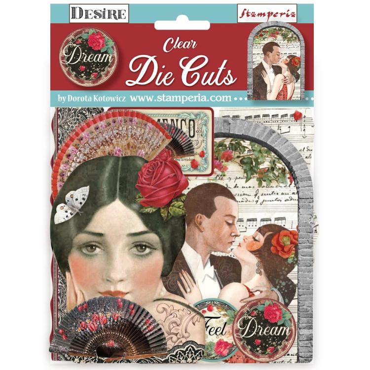 Stamperia Clear Die Cuts Desire DFLDCP28