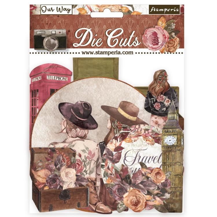 Stamperia Die Cuts Assorted Our Way DFLDC64