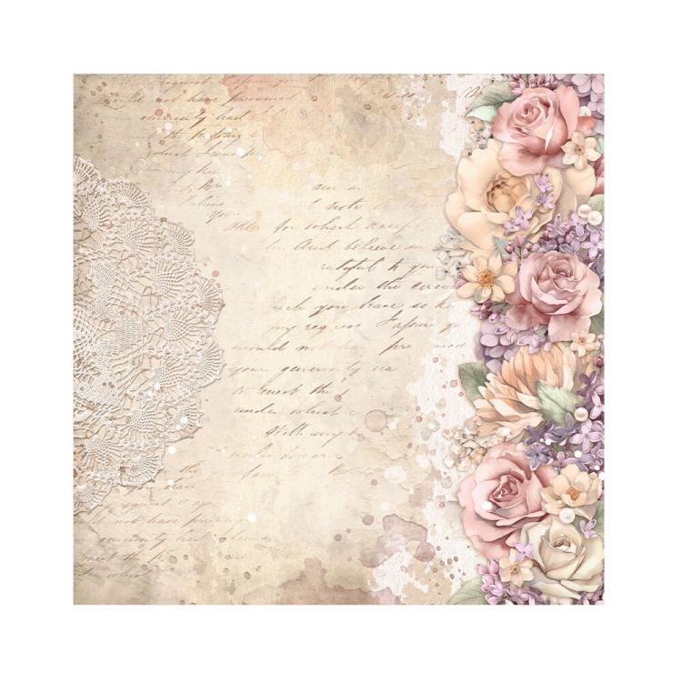 Stamperia Fabric Sheets Romance Forever SBPLT21