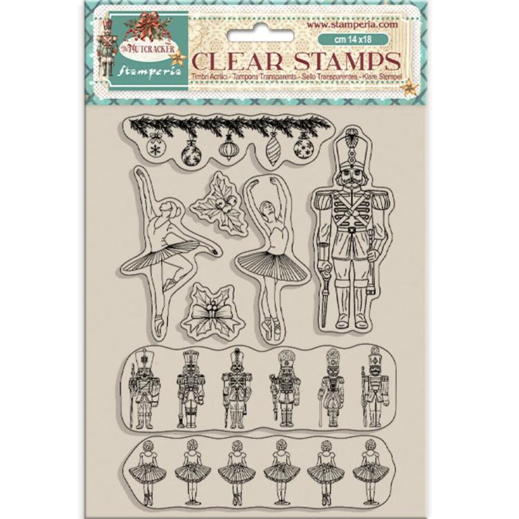 Stamperia The Nutcracker Clear Stamps Ballet #WTK199