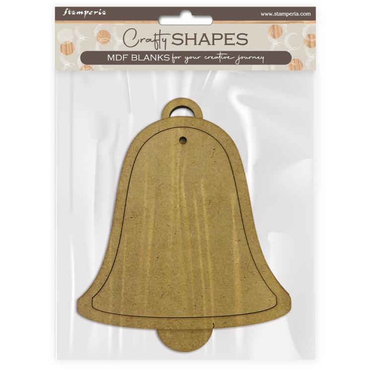 Stamperia MDF Crafty Shapes Blanks Bells KLSM02