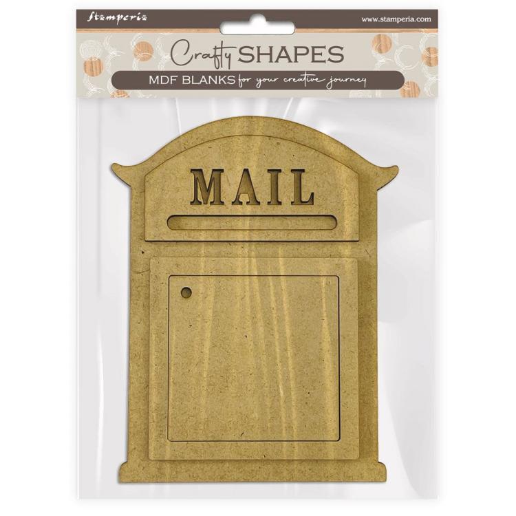 Stamperia MDF Crafty Shapes Blanks Mail Box KLSM18