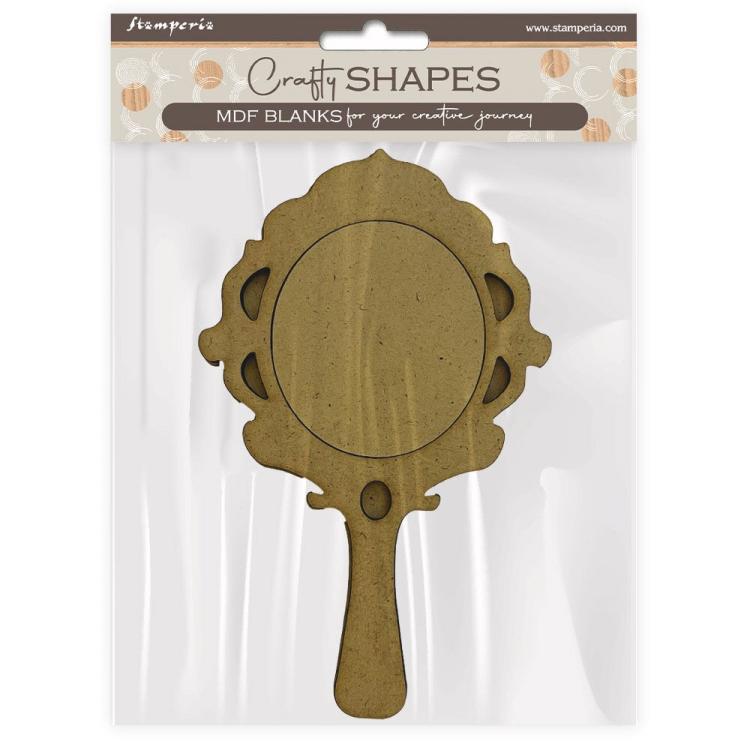 Stamperia MDF Crafty Shapes Blanks Masquerade Mirror KLSM36