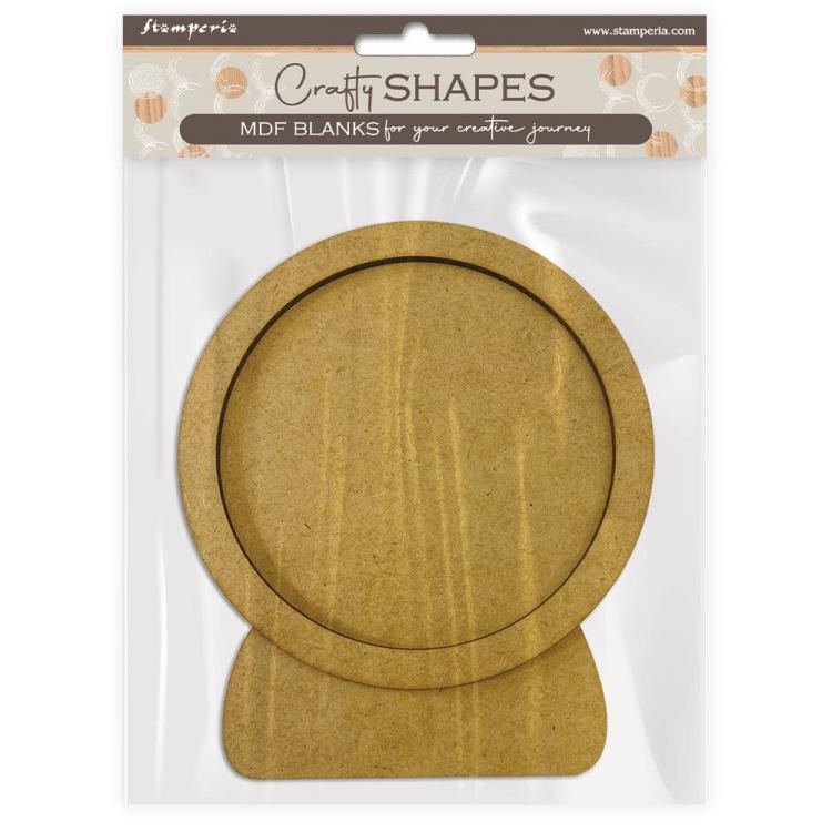 Stamperia MDF Crafty Shapes Blanks Snowglobes KLSM15