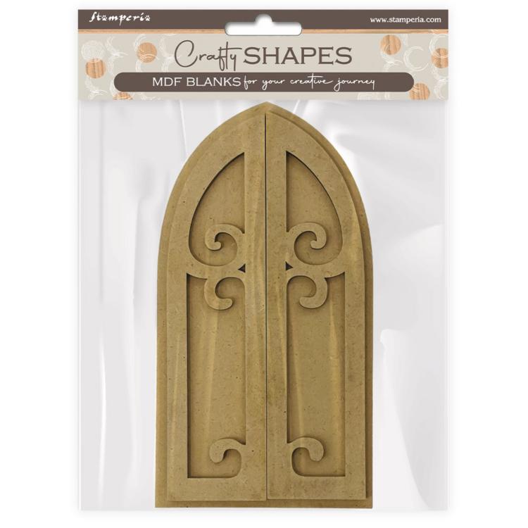 Stamperia Master of Magic MDF Crafty Shapes Blanks Window KLSM39