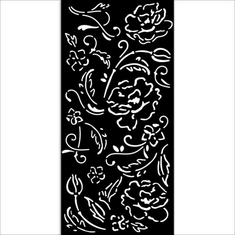 Stamperia Old Lace Stencil Flowers KSTDL105