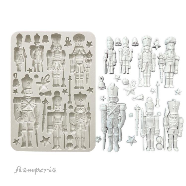 Stamperia The Nutcracker A5 Silicone Mould Soldier KACMA533