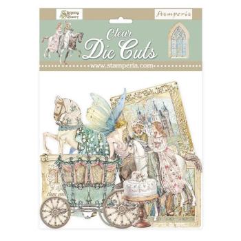 Stamperia Clear Die Cuts Sleeping Beauty #DFLDCP06