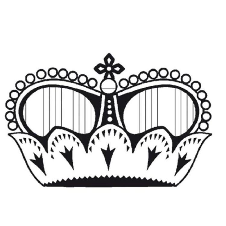 Stamperia Clear Stamp Crown #WTK105