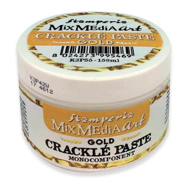 Stamperia Gold Crackle Paste #K3P55