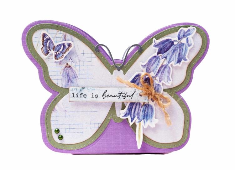 Studio Light Cutting Die Essentials Butterfly Box nr.499