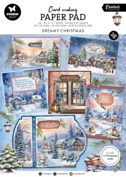 Studio Light Dreamy Christmas A4 Essentials Card Making Pad #12