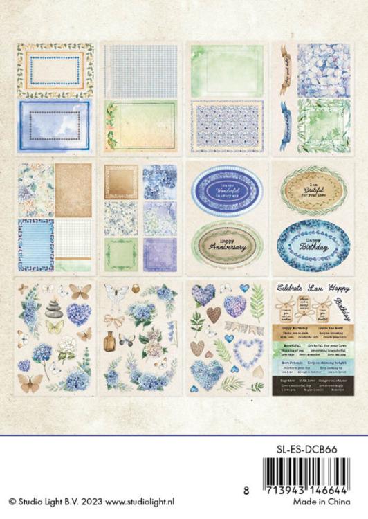 Studio Light Hydrangea Frames DIY Block #66