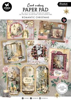 Studio Light Romantic Christmas A4 Essentials Card Making Pad #11