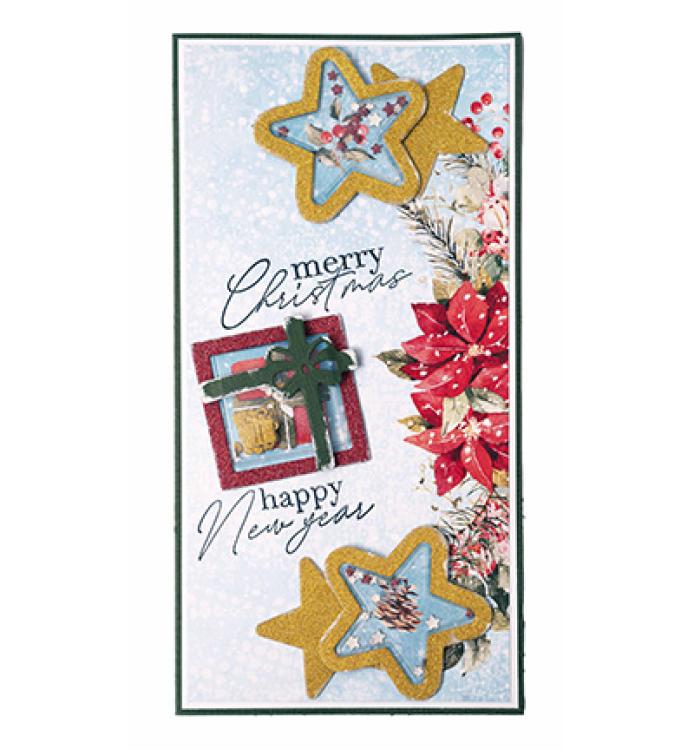 Studio Light Shaker Gifts Christmas Essentials Cutting Dies #558