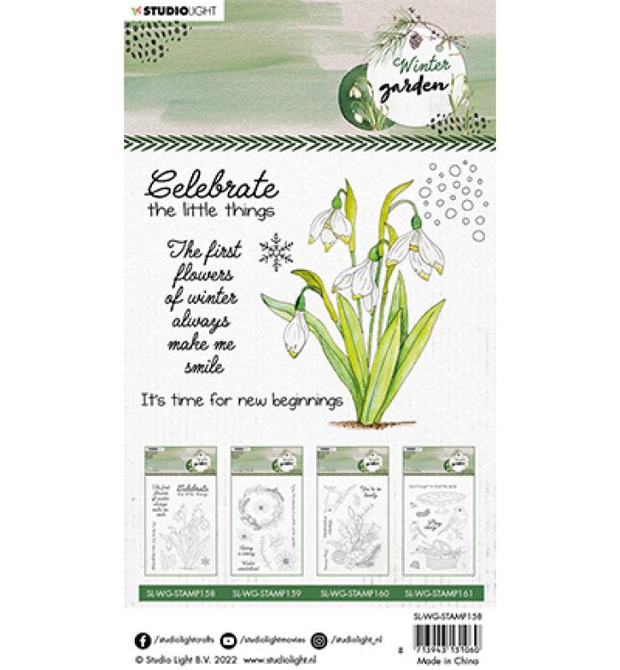 Studio Light Clear Stamp  Snowdrops #158