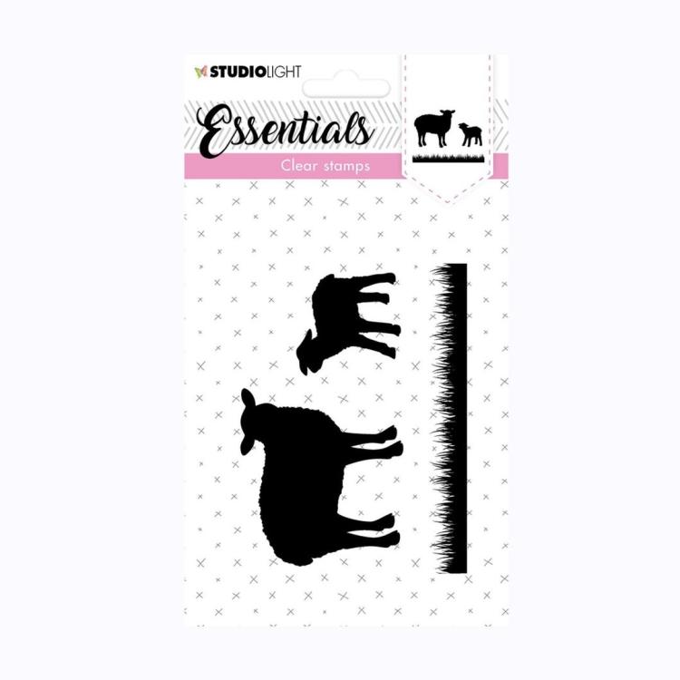 SALE Studio Light Clear Stamps A7 Essentials #354