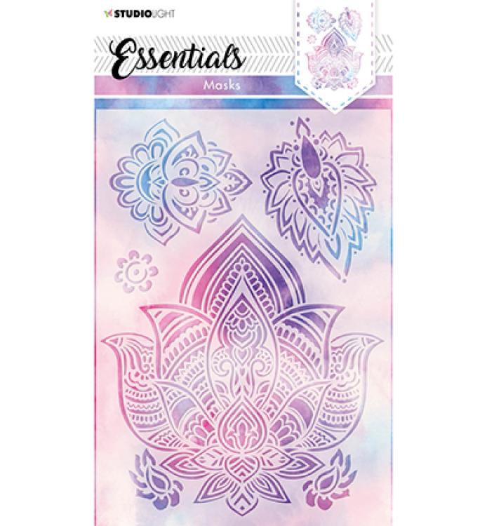 Studio Light Essential Stencil Mandala Flowers #27