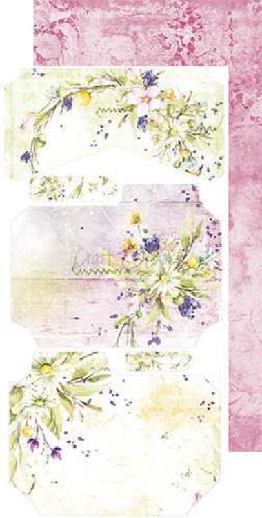 Craft O Clock Mixed Media Kit Summer Flowers