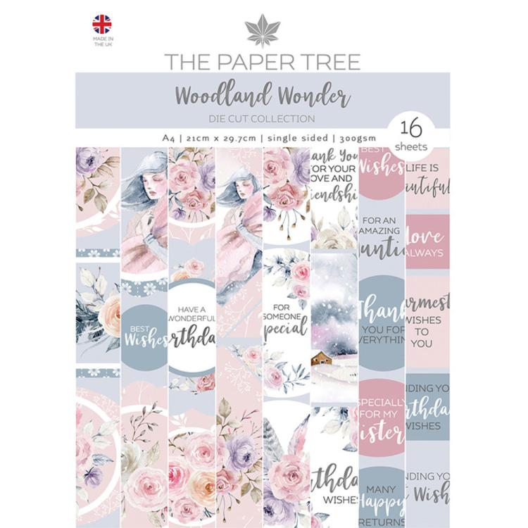 The Paper Tree A4 Die Cut Collection Woodland Wonder #1109