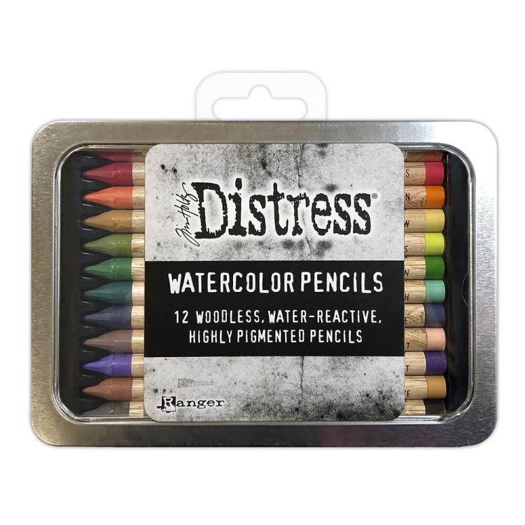 Tim Holtz Distress Watercolor Pencils Kit 4