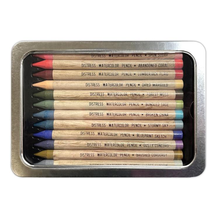 Tim Holtz Distress Watercolor Pencils Kit 6