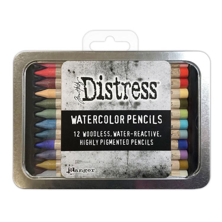 Tim Holtz Distress Watercolor Pencils Kit 6