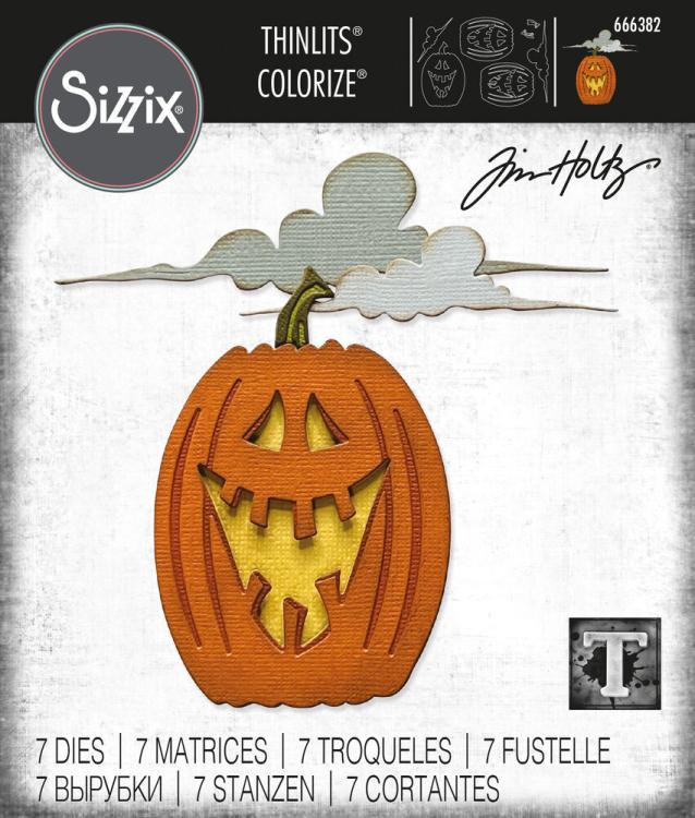 Tim Holtz Thinlits Colorize Dies 7Pk Edison 666382