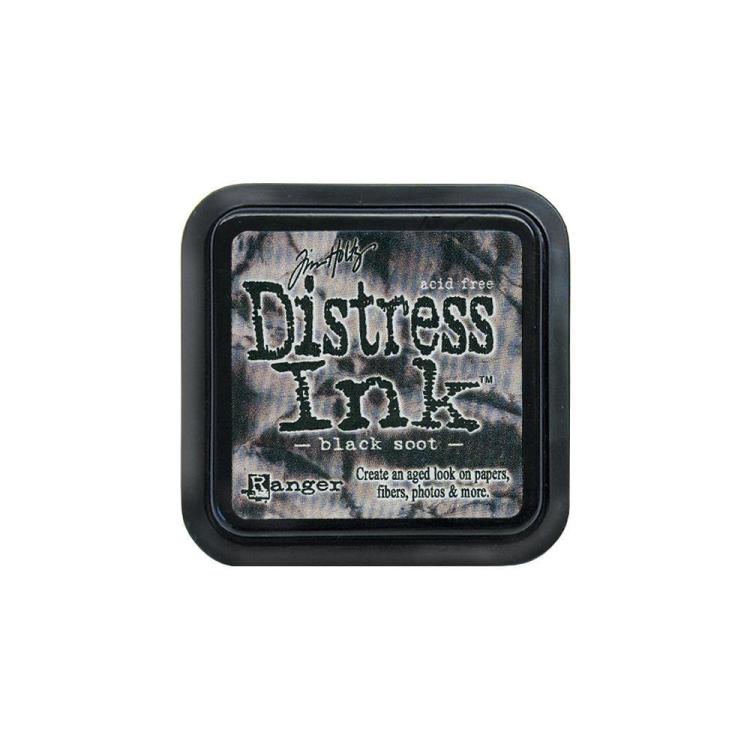 Tim Holtz Distress Ink Pad Black Soot #DIS19541