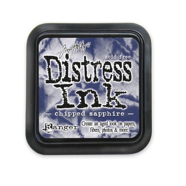 Tim Holtz Distress Ink Pad Chipped Sapphire